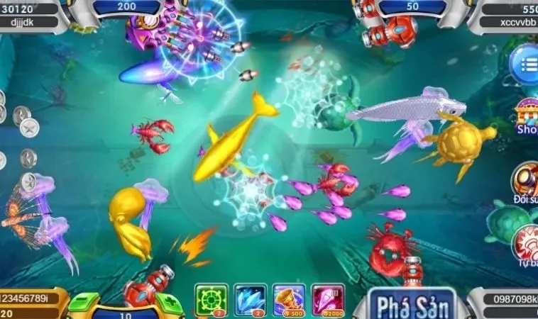 Bắn Cá F8Bet Khám Phá Đại Dương Giải Trí Săn Thưởng Tiền Tỷ